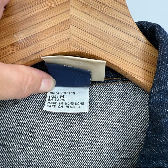 Vintage Jordache Denim Oversized Jacket Western Rodeo Ranch Custom Suede M - Picture 6 of 12